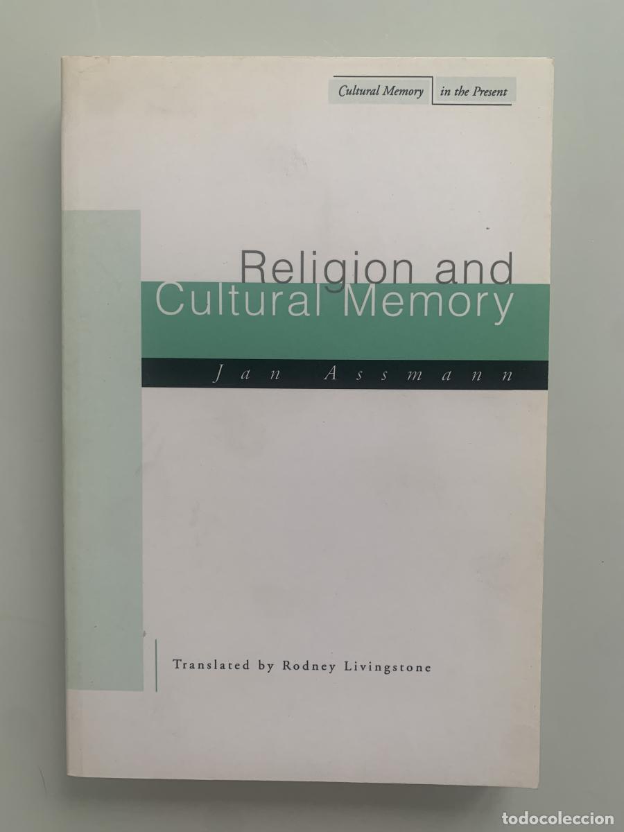 Libros: RELIGION AND CULTURAL MEMORY - Jan Assmann - Foto 1