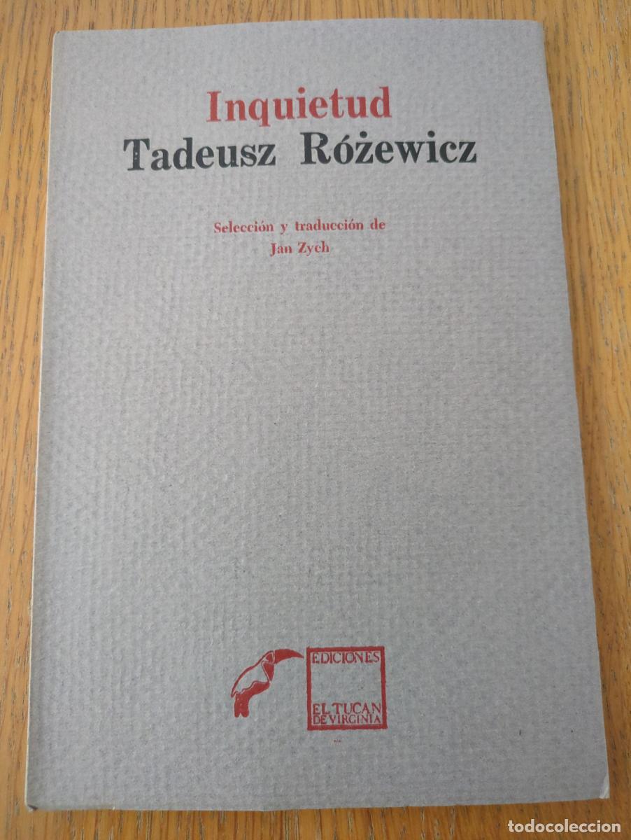 Libros: INQUIETUD - Rozewicz, Tadeus - Foto 1