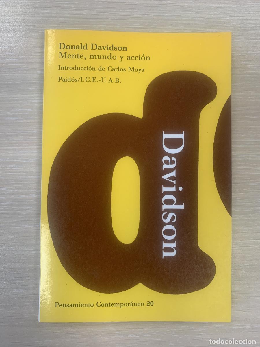 Libros: MENTE, MUNDO Y ACCI&Oacute;N - Donald Davidson - Foto 1
