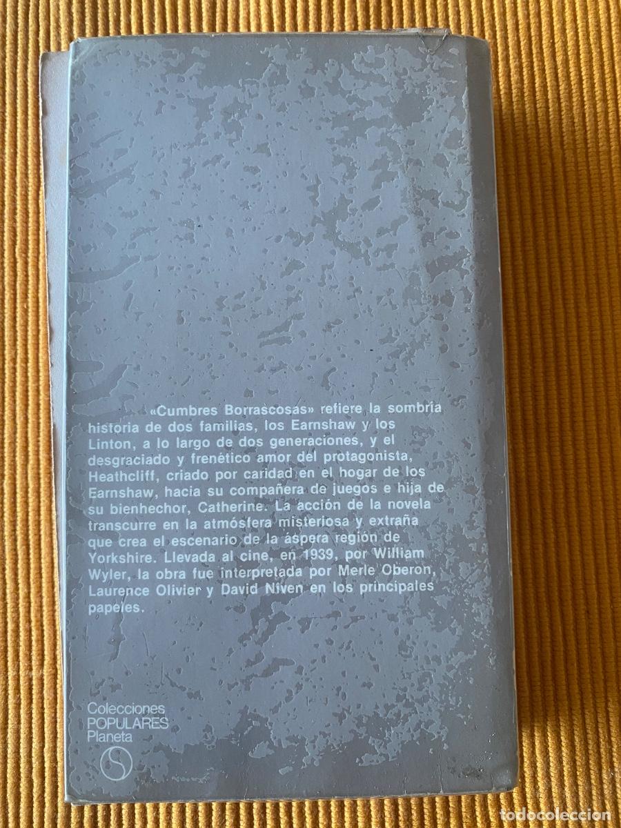 Libros: LIBRO &ldquo;CUMBRES BORRASCOSAS&rdquo;, EMILY BRONT&Euml; - Foto 2