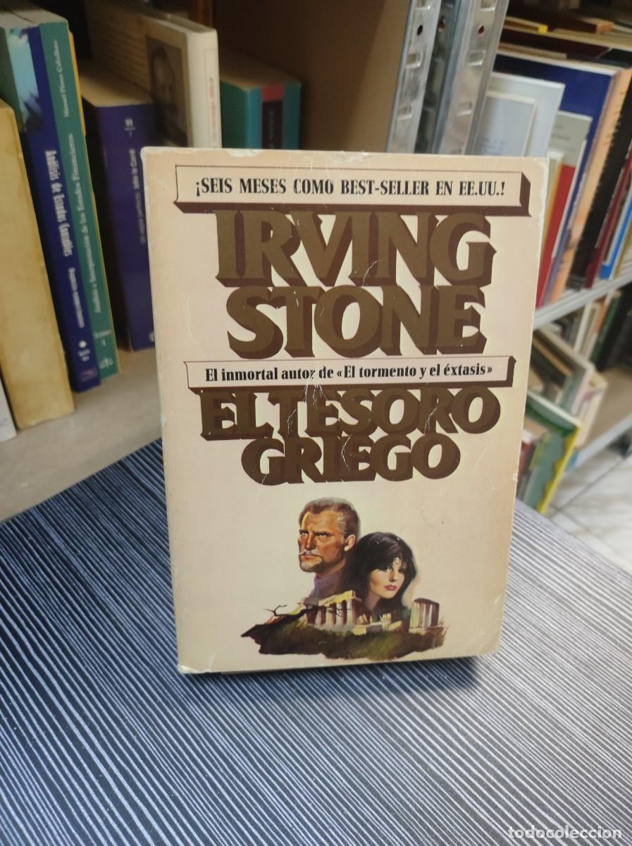 books: EL TESORO GRIEGO.-Irving Stone- Biograf&iacute;a novelada de Hery y Sophia Schliemann-Plaza&Janes