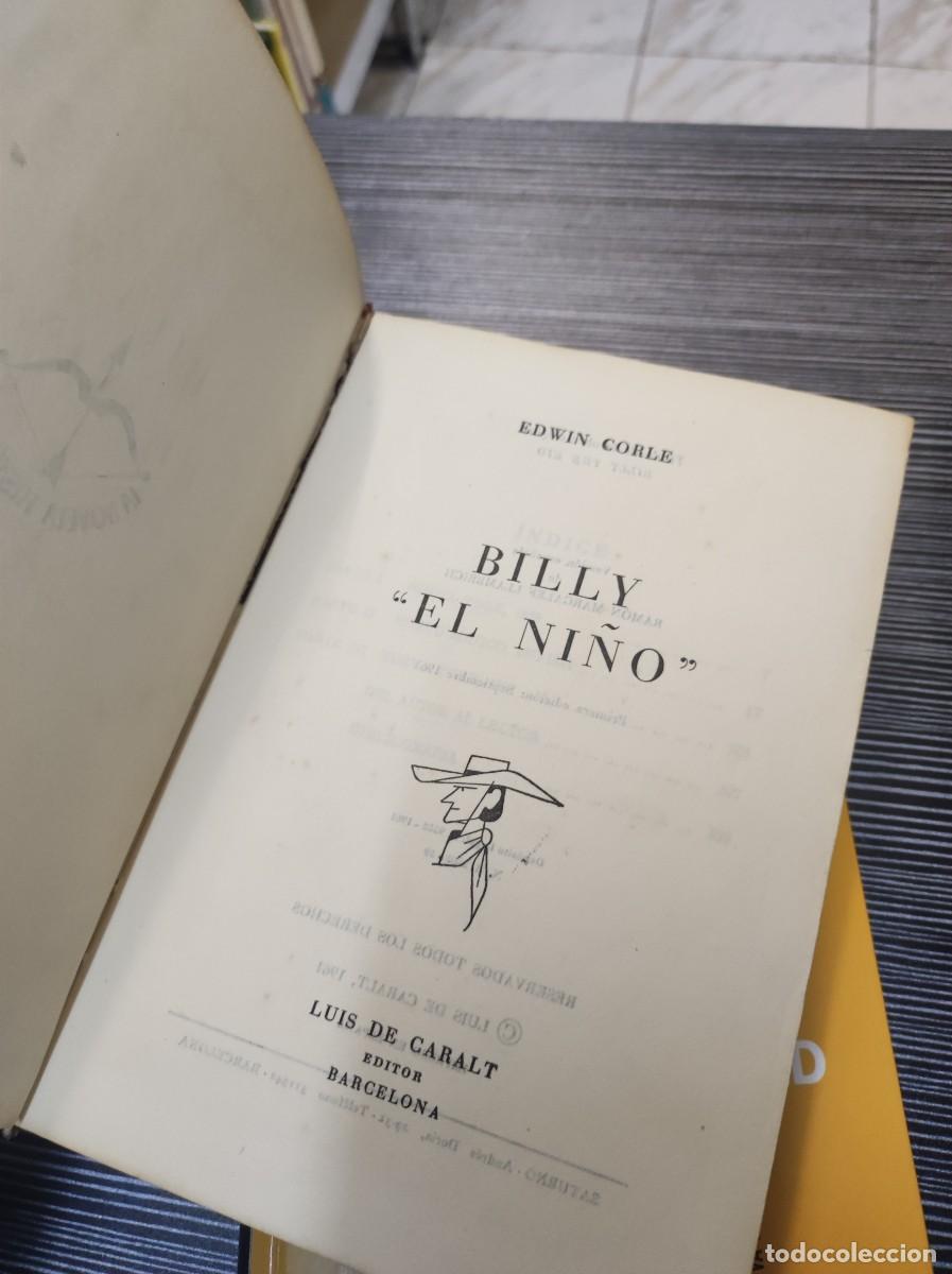 Libros: BILLY EL NI&Ntilde;O EDWIN CORLE - Foto 2