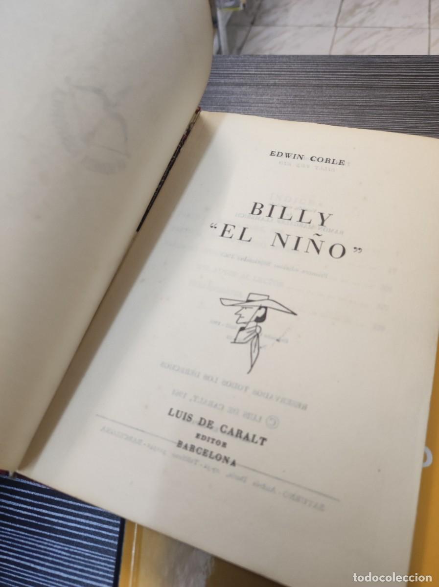Libros: BILLY EL NI&Ntilde;O EDWIN CORLE - Foto 3
