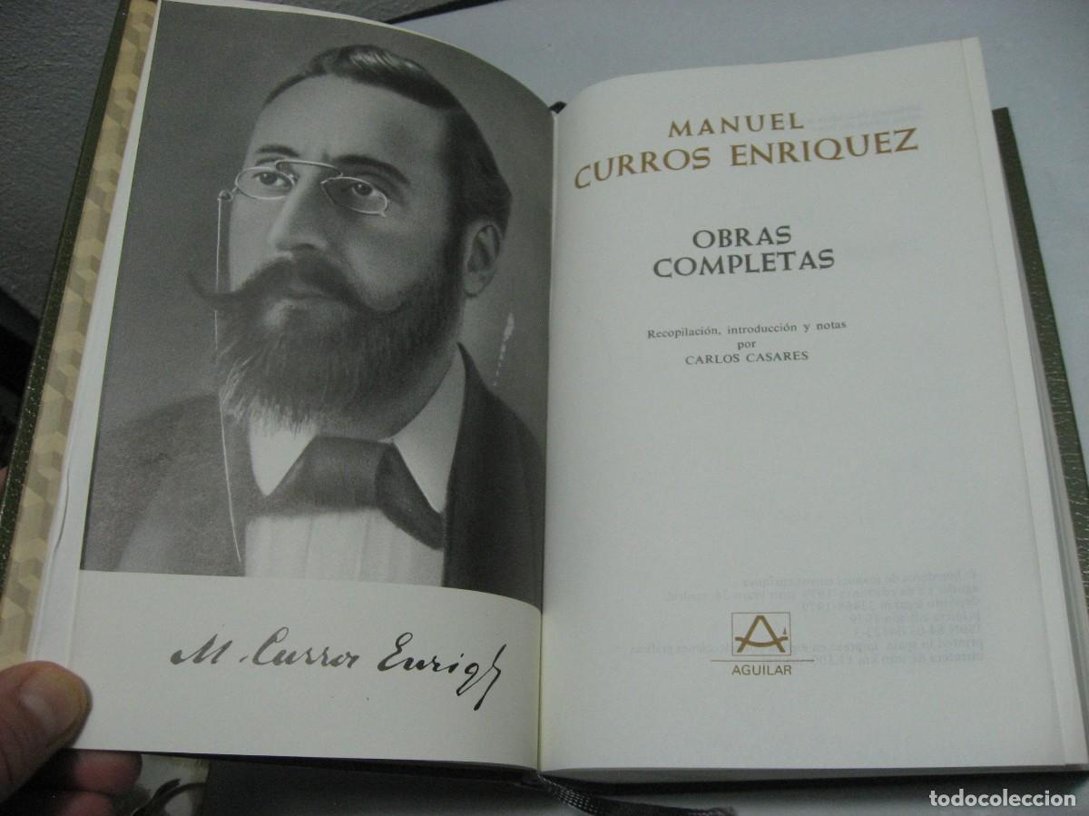 Libros: OBRAS COMPLETAS - Manuel Curros Enriquez - Foto 2
