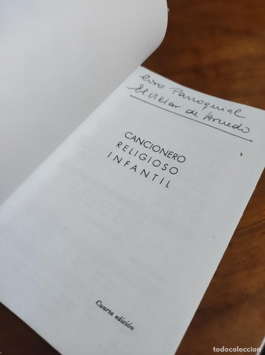 Libros: CANCIONERO RELIGIOSO INFANTIL - Foto 3