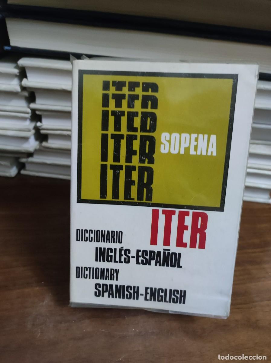 Libros: DICCIONARIO INGLES ESPA&Ntilde;OL ITER SOPENA - Foto 1