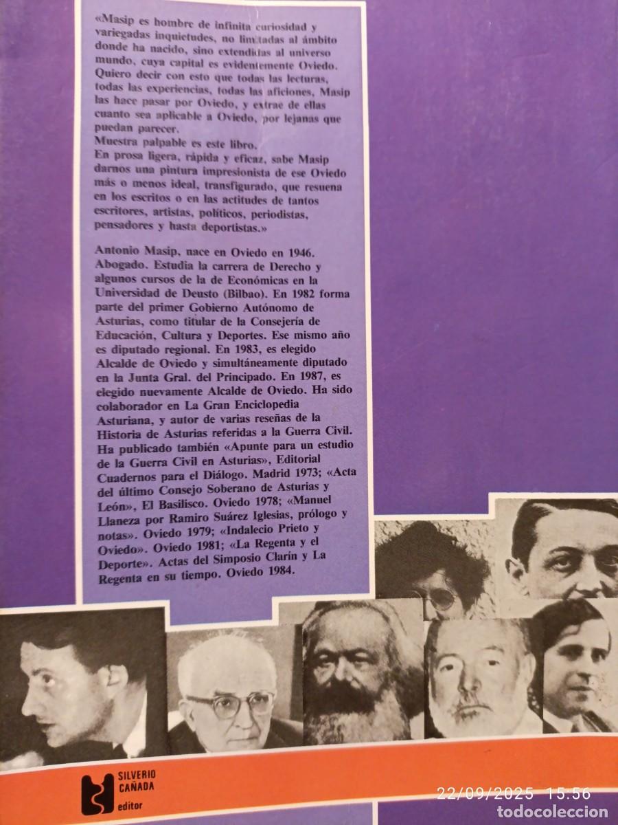 Libros: Oviedo al fondo. Antonio Masip - Foto 2