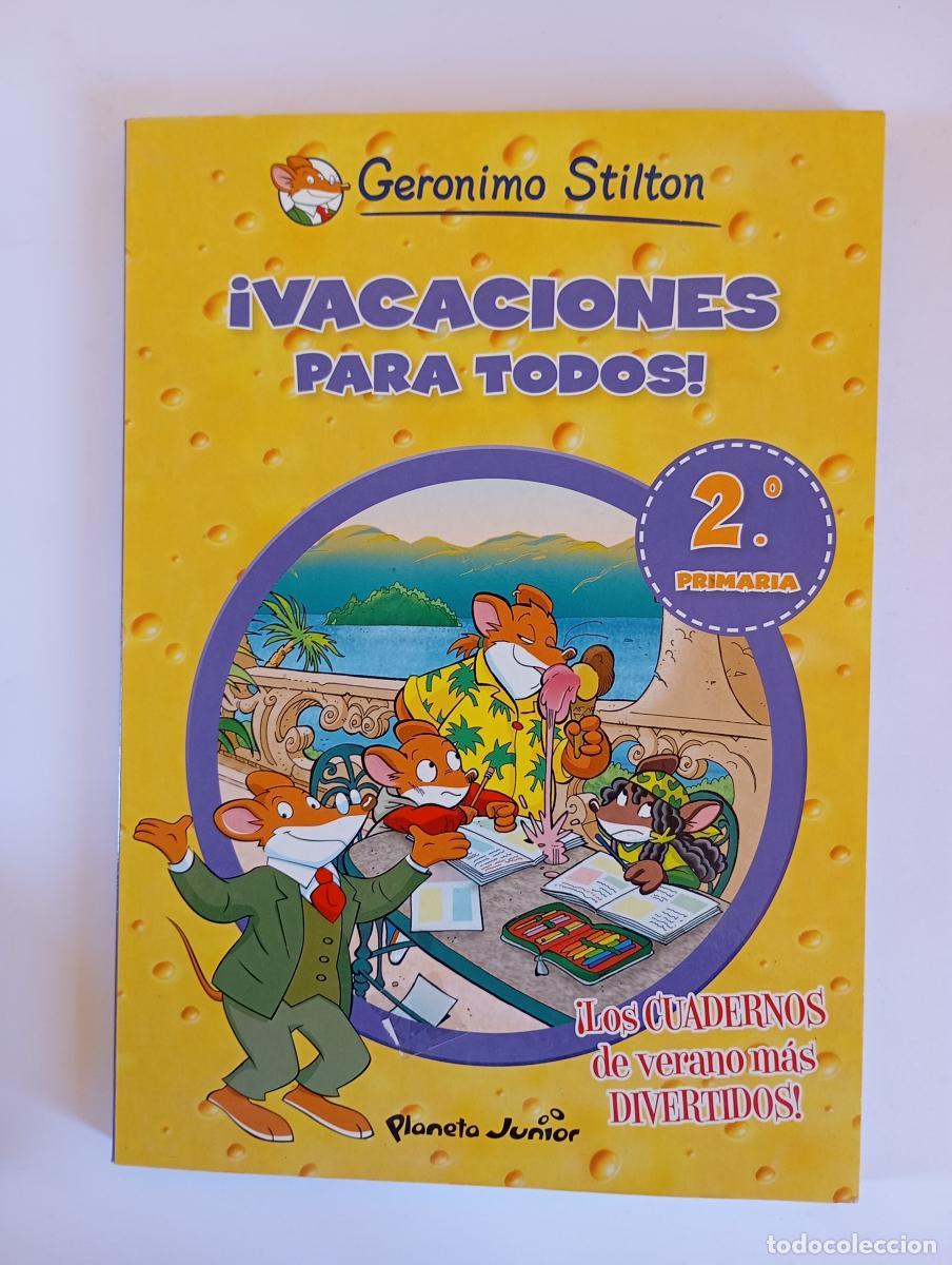 Libros: &iexcl;Vacaciones para todos! 2&ordm; primaria. - Geronimo Stilton. TDK970 - Foto 1