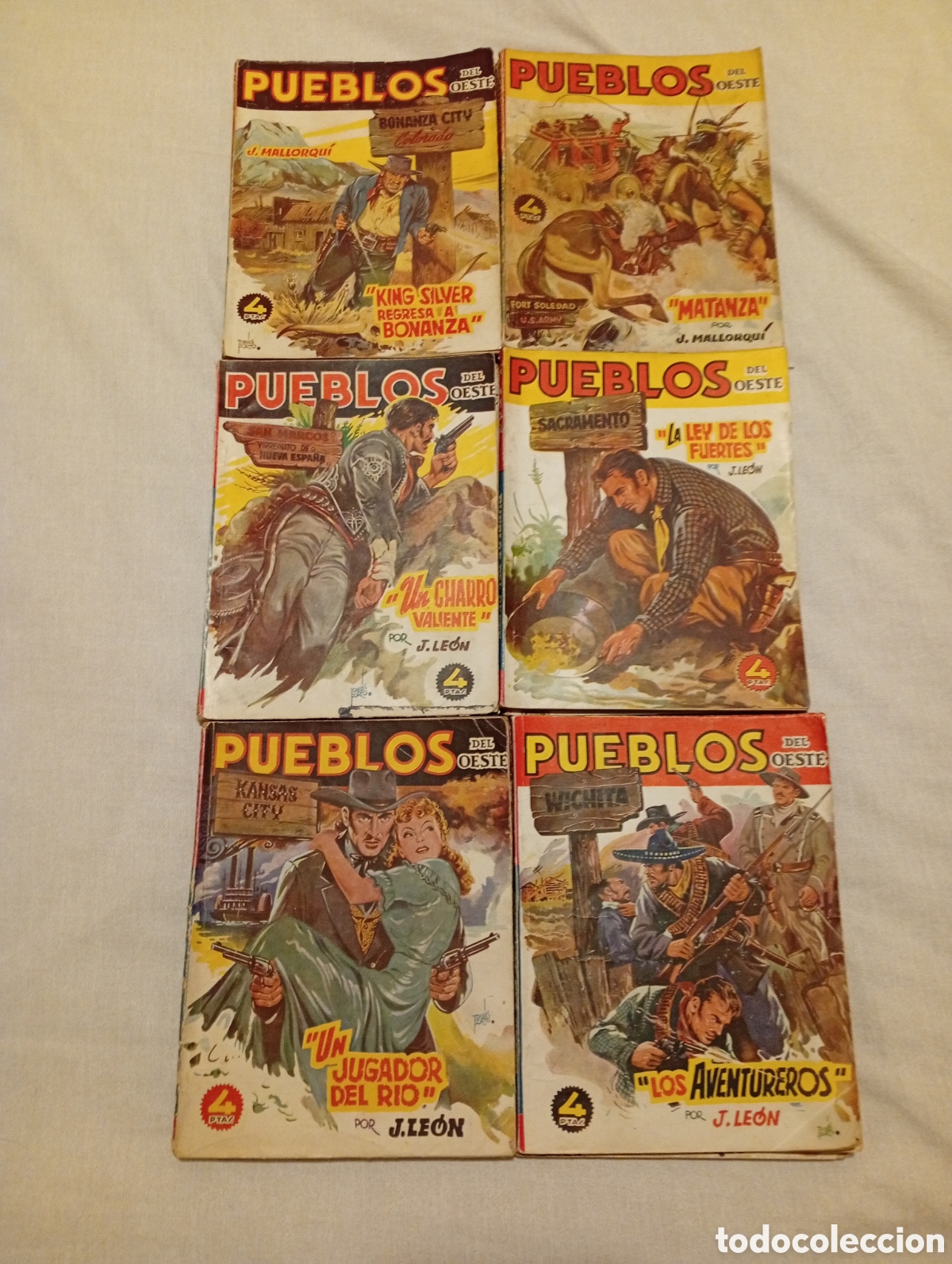 Libros: Pueblos del oeste, 12 primeros n&uacute;meros - Foto 2
