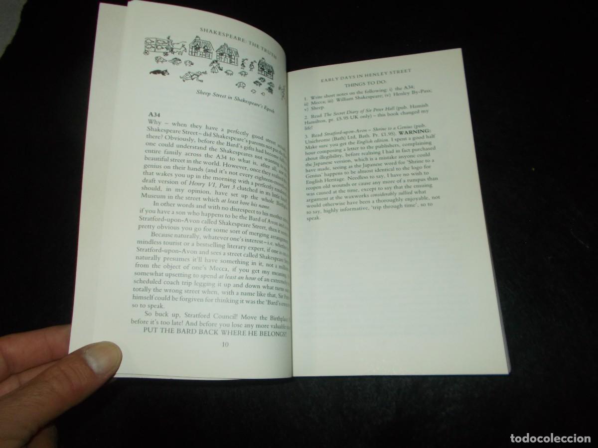 Libros: SHAKESPEARE THE TRUTH, Patrick Barlow. Methuen 1993. Libro en Ingl&eacute;s - Foto 3