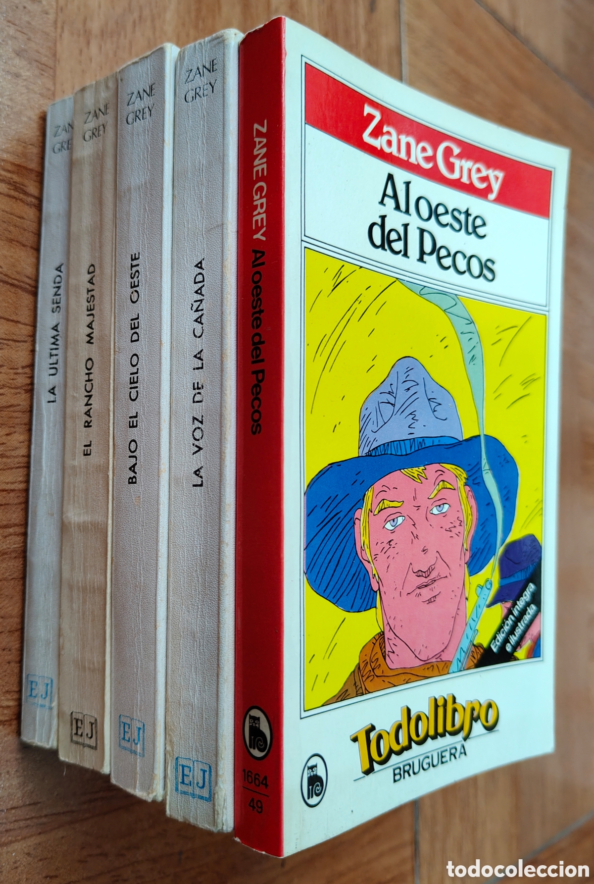 Libros: Lote de 5 Novelas del Oeste - Zane Grey - Foto 2