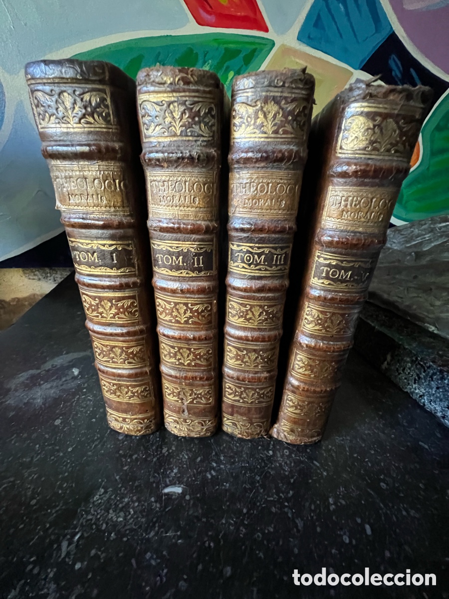 Libros: Colecion libros antiguos de teolog&iacute;a 1771 - Foto 1