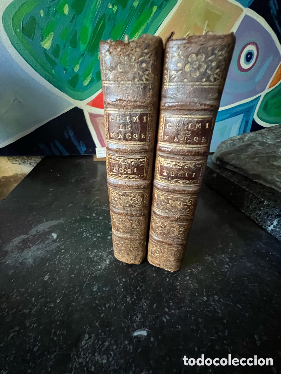 Libros: Libro de colecion 1702 elementos de qu&iacute;mica - Foto 1