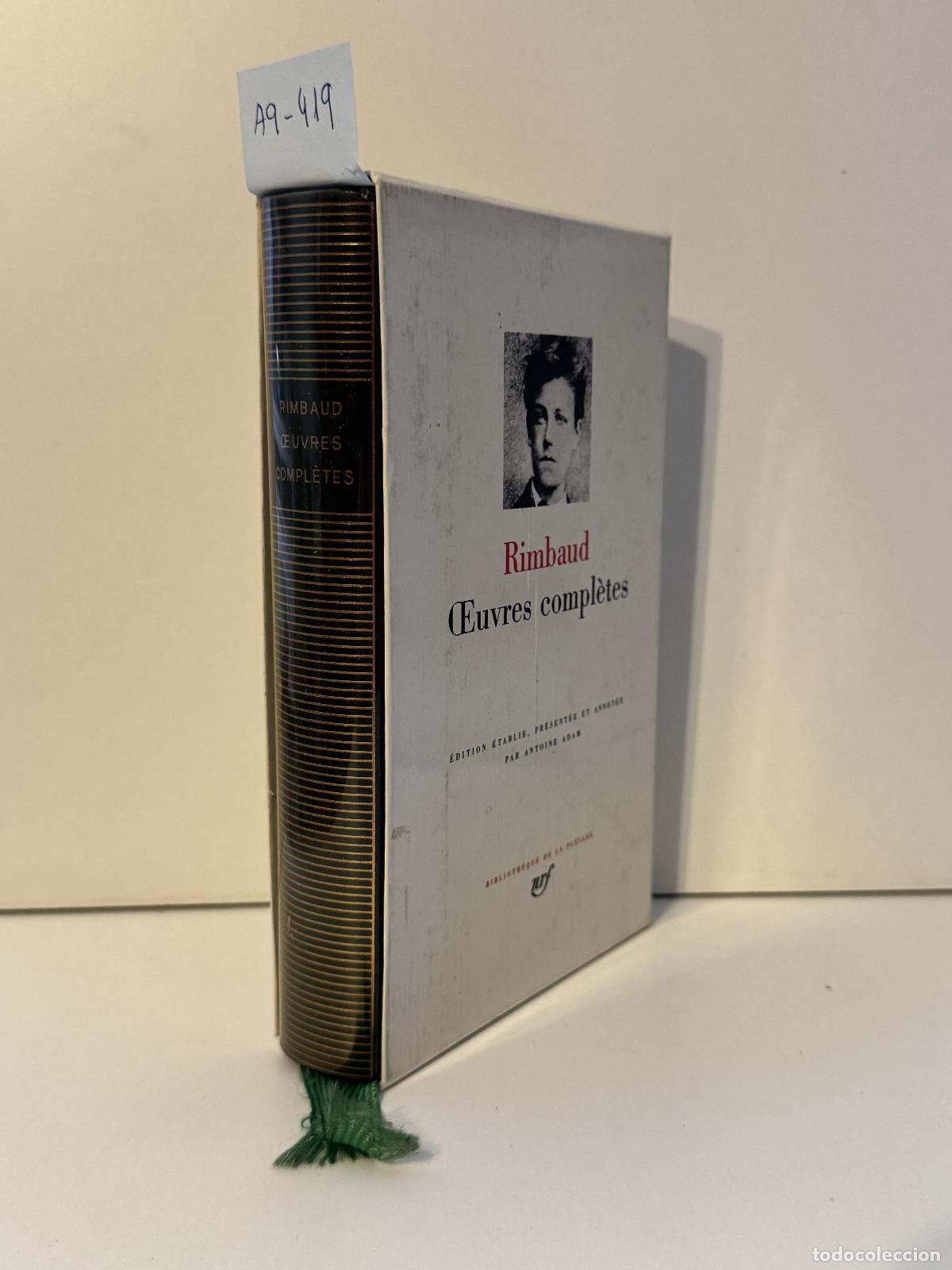 books: RIMBAUD, Arthur. - Oeuvres compl&egrave;tes.