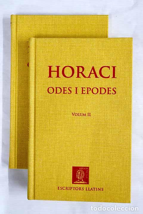 Libros: Odes i epodes: Horacio.- Horacio - Foto 1