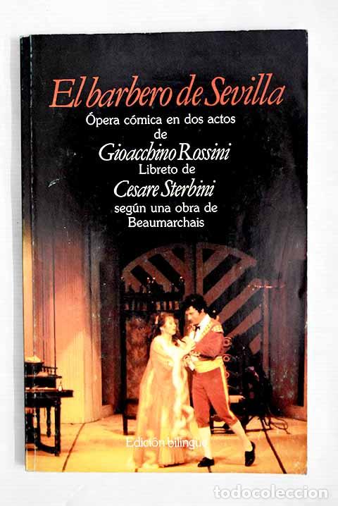 Libros: El barbero de Sevilla.- Sterbini, Cesare