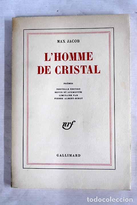 Libros: L Homme de Cristal: Jacob, Max.- Jacob, Max - Foto 1