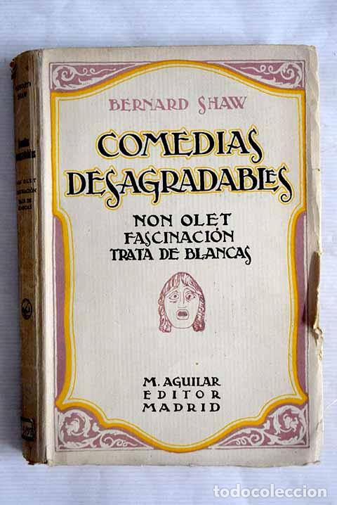 Libros: Comedias desagradables.- Shaw, George Bernard - Foto 1