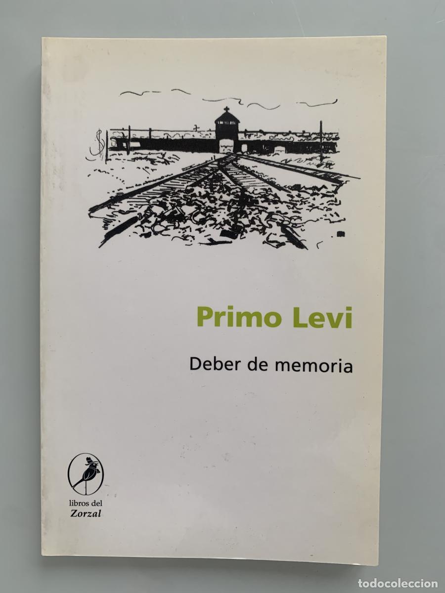 Libros: DEBER DE MEMORIA - Primo Levi - Foto 1