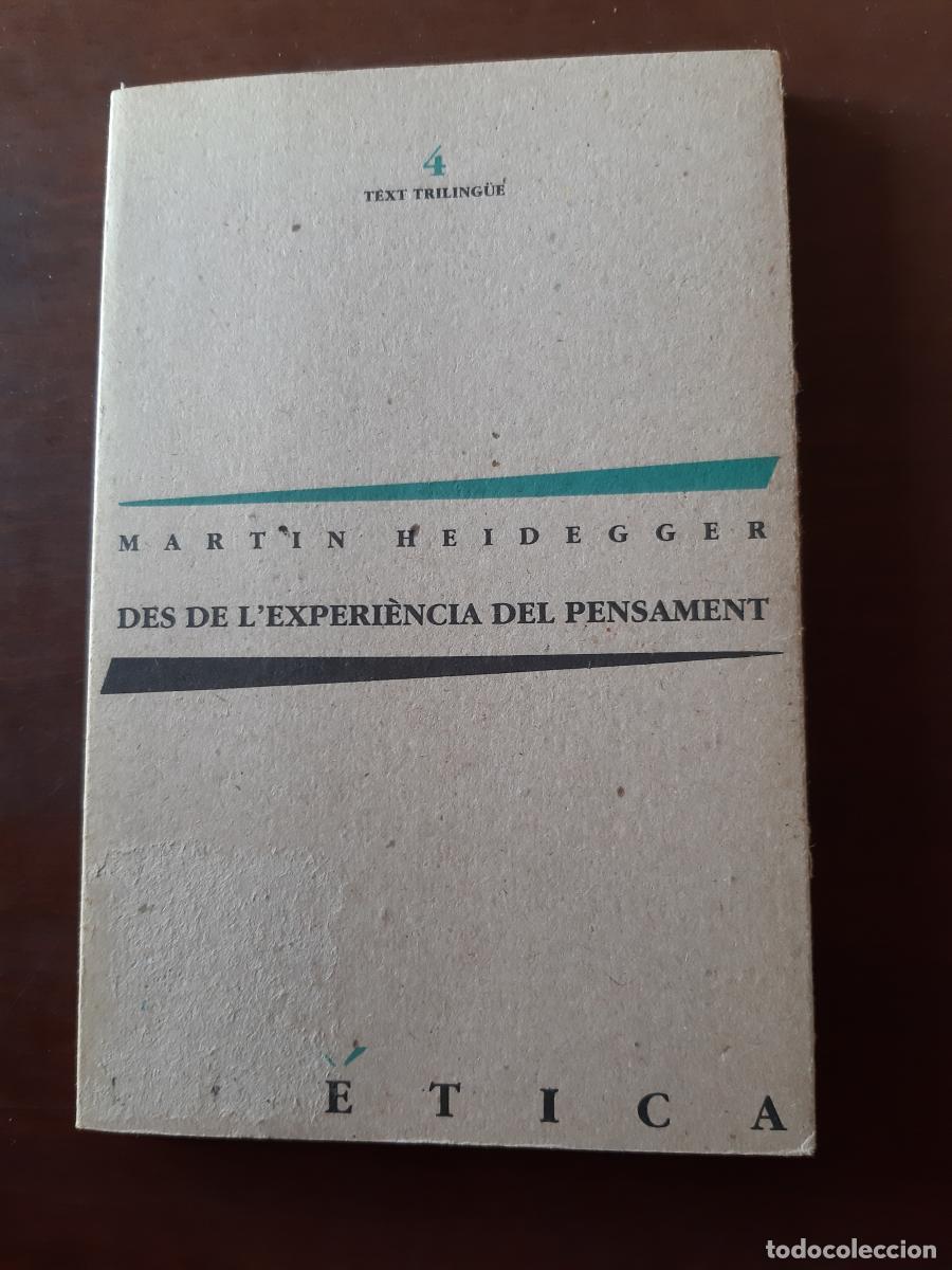 Libros: Des de lexperi&egrave;ncia del pensament - HEIDEGGER, MARTIN - Foto 1