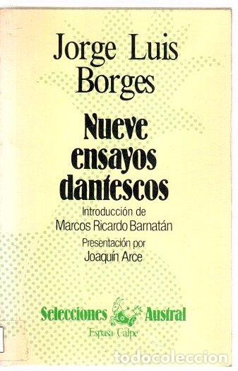 Libros: Nueve ensayos dantescos - Borges, Jorge Luis - Foto 1