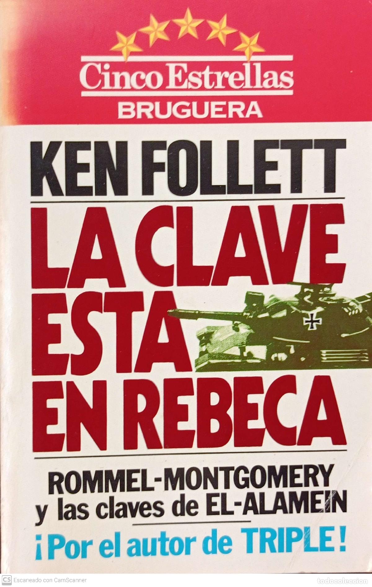 Libros: La clave esta en Rebeca - Ken Follet - Foto 1