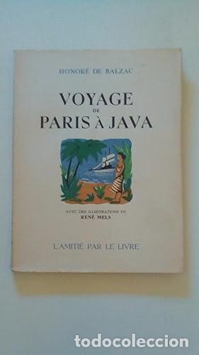 Libros: VOYAGE DE PARIS A JAVA - Balzac, Honor&eacute; de - Foto 1