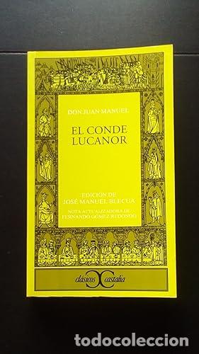Libros: CONDE DE LUCANOR, EL - Don Juan Manuel - Foto 1