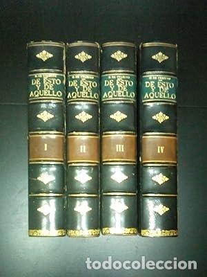 Libros: DE ESTO Y DE AQUELLO - 4 TOMOS - Unamuno, Miguel De - Foto 1
