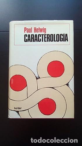 Libros: CARACTEROLOGIA - Helwig, Paul - Foto 1