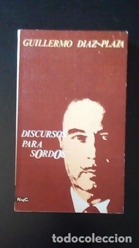 Libros: DISCURSOS PARA SORDOS - Diaz-Plaja, Guillermo - Foto 1