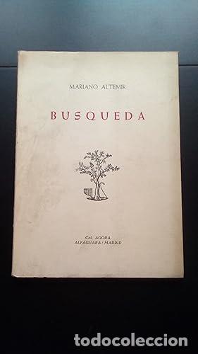 Libros: BUSQUEDA - Altemir, Mariano - Foto 1