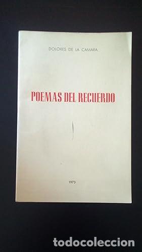 Libros: POEMAS DEL RECUERDO - De la Camara, Dolores - Foto 1