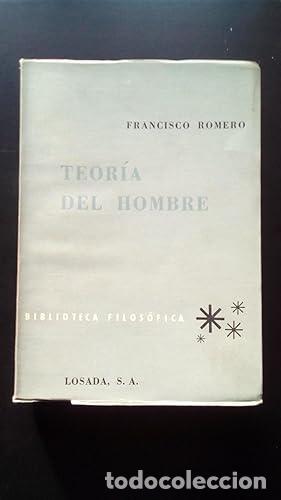 Libros: TEORIA DEL HOMBRE - Romero, Francisco - Foto 1