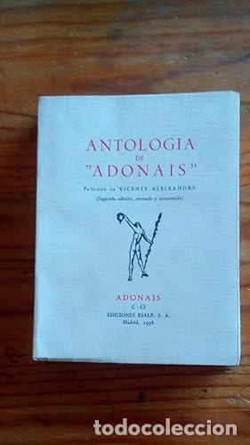 Libros: ANTOLOGIA DE &rdquo;ADONAIS&rdquo; - - Foto 1