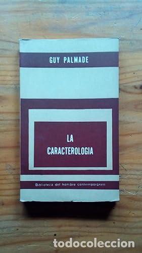 Libros: CARACTEROLOGIA, LA - Palmade, Guy - Foto 1