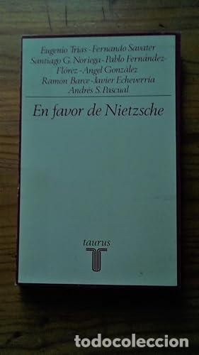 Libros: EN FAVOR DE NIETZSCHE - VV.AA - Foto 1