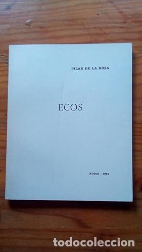 Libros: ECOS - De la Rosa, Pilar - Foto 1