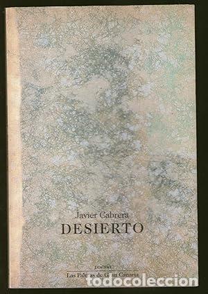 Libros: DESIERTO - Cabrera, Javier - Foto 1