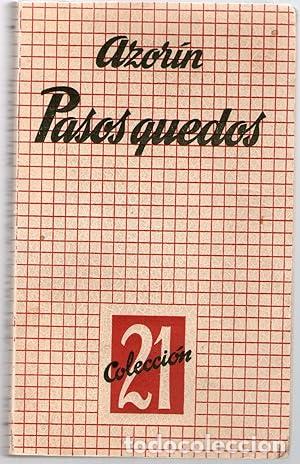 Libros: PASOS QUEDOS - Azor&iacute;n - Foto 1