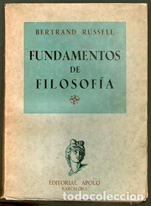 Libros: FUNDAMENTOS DE FILOSOFIA - Russell, Bertrand - Foto 1