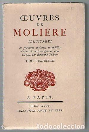 Libros: OEUVRES DE MOLIERE - ILLUSTREES - TOME QUATRIEME - Moli&eacute;re - Foto 1