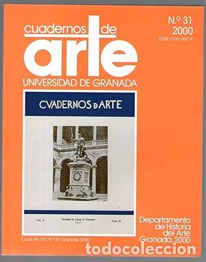 Libros: CUADERNOS DE ARTE N&ordm; 31 - UNIVERSIDAD DE GRANADA - VV.AA - Foto 1