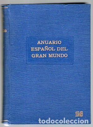 Libros: ANUARIO ESPA&Ntilde;OL DEL GRAN MUNDO - - Foto 1