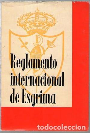 Libros: REGLAMENTO INTERNACIONAL DE ESGRIMA - - Foto 1