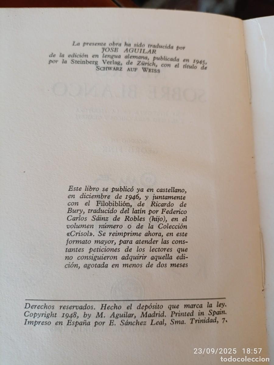 Libros: Negro sobre blanco. M. Ilin - Foto 3