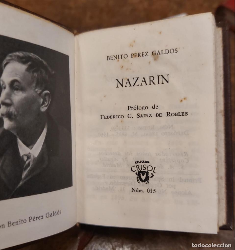 Libros: NAZARIN. - PEREZ GALDOS, Benito. - Foto 2