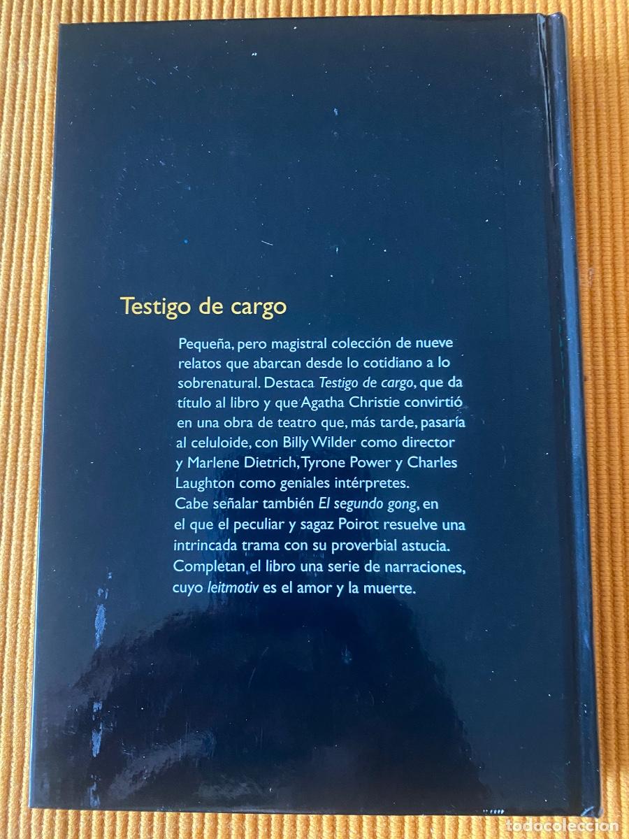 Libros: LIBRO &ldquo;TESTIGO DE CARGO&rdquo;, AGATHA CHRISTIE - Foto 2