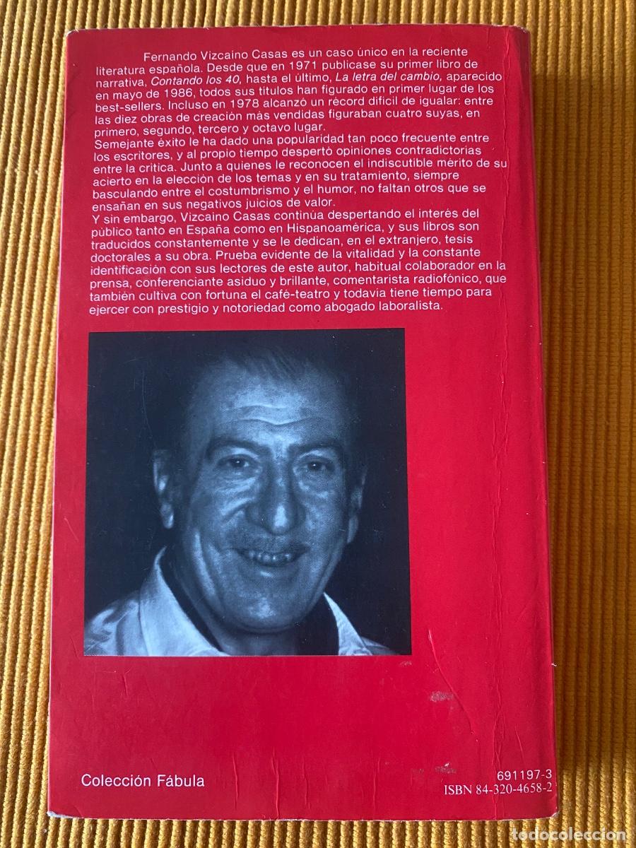 Libros: LIBRO &ldquo;ZONA ROJA&rdquo;, FERNANDO VIZCA&Iacute;NO CASAS - Foto 2