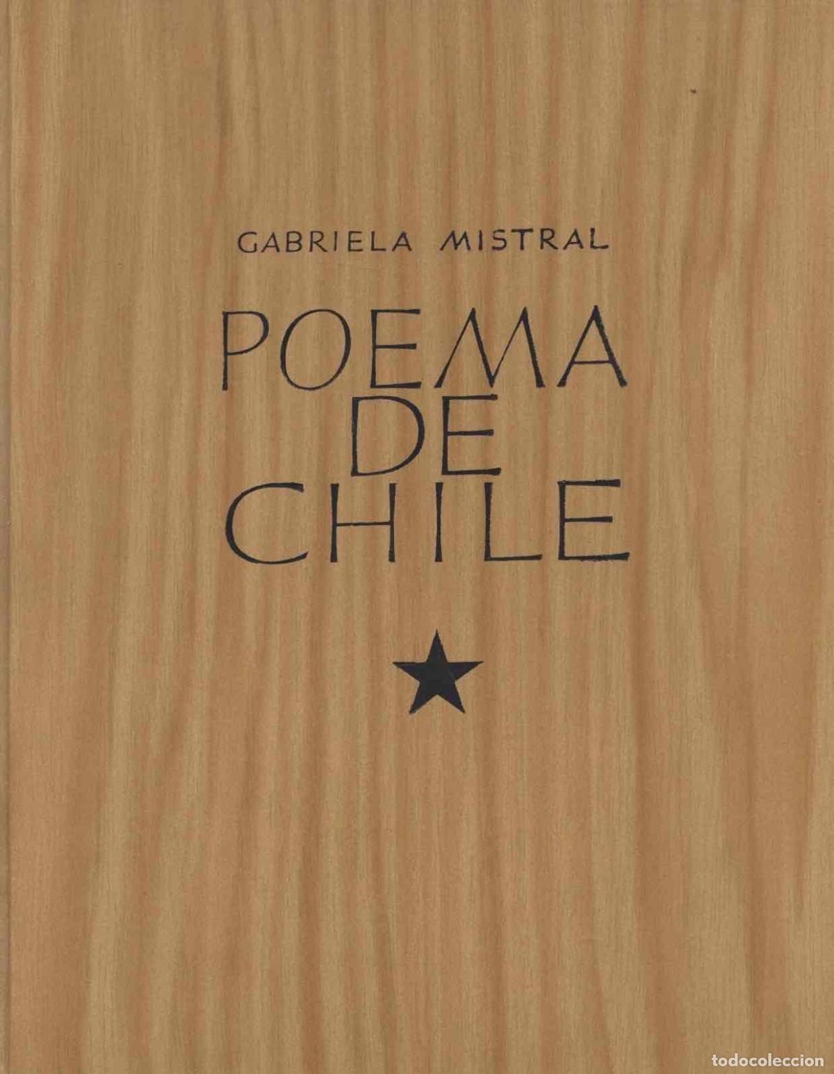 Libros: Poemas de Chile - Mistral, Gabriela - Foto 1